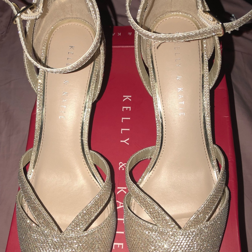 Champagne shoes